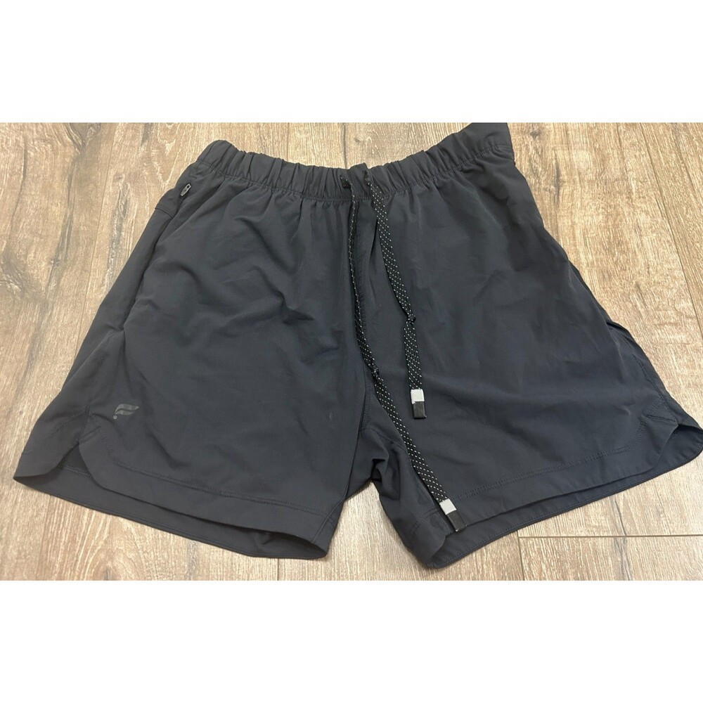 Fabletics Shorts Mens Small 4.5" Black Gym Workout Training NO LINEAR
